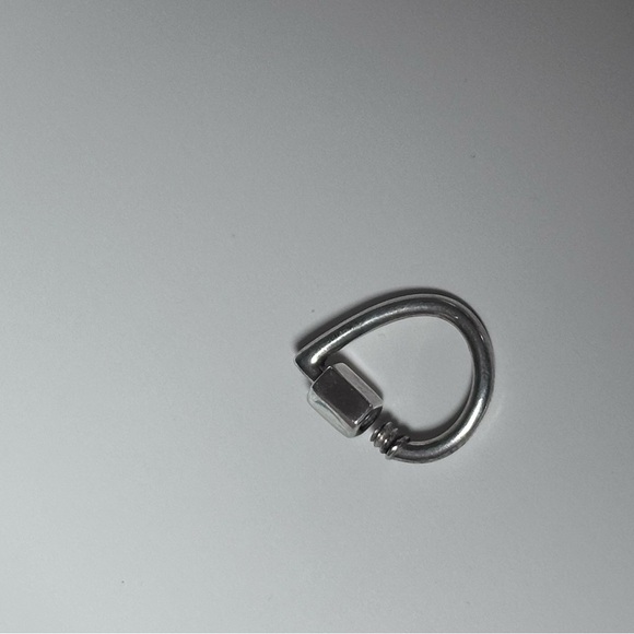 Marla Aaron Baby Drop Lock & Heart Lock Sterling - Picture 7 of 7